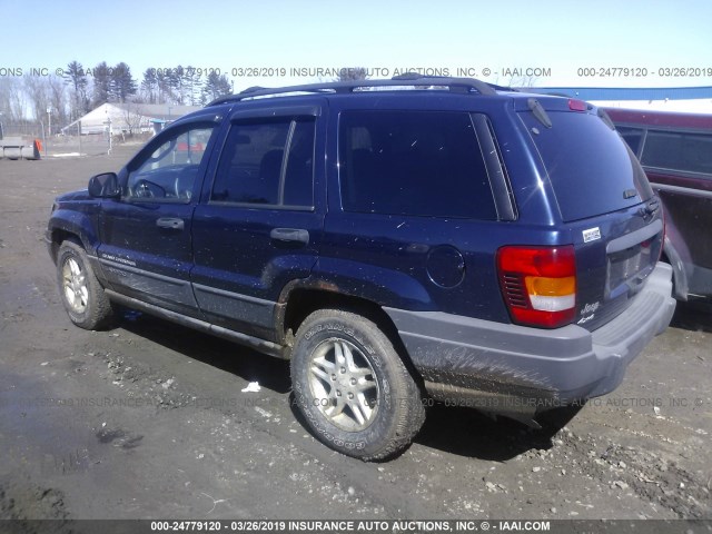 1J4GW48S34C191017 - 2004 JEEP GRAND CHEROKEE LAREDO/COLUMBIA/FREEDOM 蓝色 照片 3
