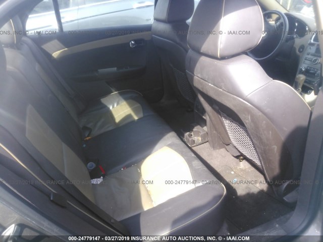 1G1ZE5E73BF291484 - 2011 CHEVROLET MALIBU LTZ ყავისფერი ფოტო 8