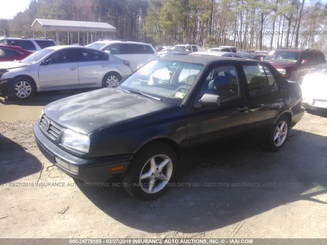 3VWRB81H2VM082304 - 1997 VOLKSWAGEN JETTA GL BLACK photo 2