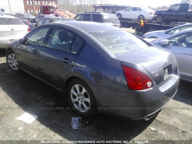 1N4BA41E47C804386 - 2007 NISSAN MAXIMA SE/SL GRAY photo 3