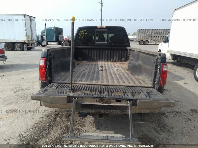 1FT8W4DT1CEA53875 - 2012 FORD F450 SUPER DUTY BLACK photo 8