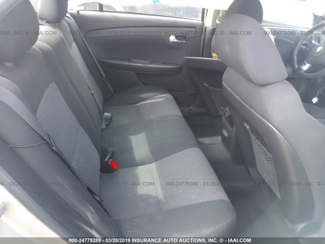 1G1ZC5EB0AF210305 - 2010 CHEVROLET MALIBU 1LT 棕色 照片 8