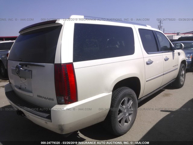 1GYFK66878R161340 - 2008 CADILLAC ESCALADE ESV CREAM photo 4