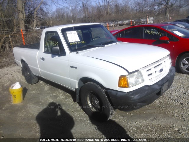 1FTYR10E51TA81457 - 2001 FORD RANGER WHITE photo 1