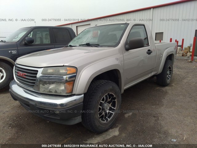 1GTDS148068224848 - 2006 GMC CANYON Pewter photo 2