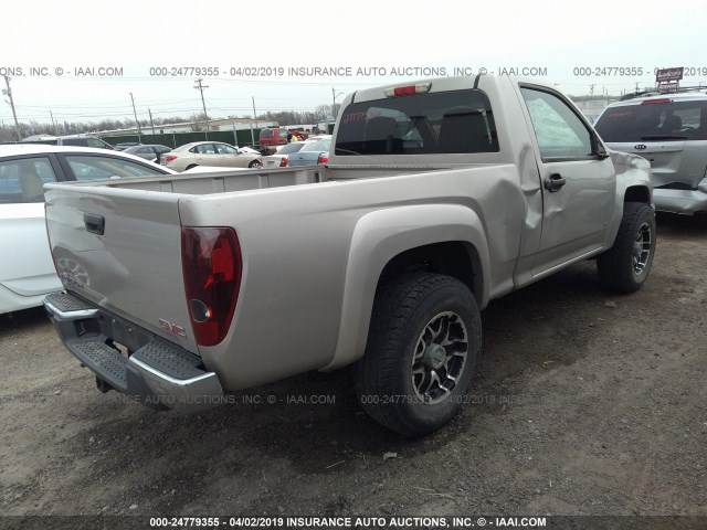 1GTDS148068224848 - 2006 GMC CANYON Pewter photo 4