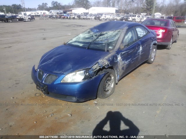 1G2ZF58B174255675 - 2007 PONTIAC G6 VALUE LEADER/BASE BLUE photo 2