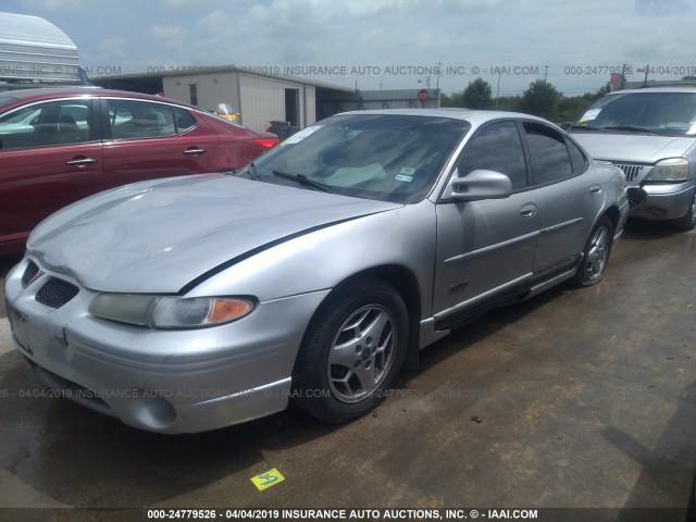 1G2WR52151F216691 - 2001 PONTIAC GRAND PRIX GTP SILVER photo 2