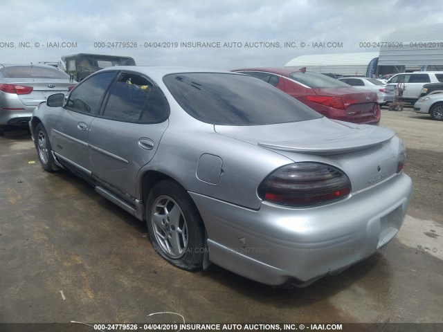 1G2WR52151F216691 - 2001 PONTIAC GRAND PRIX GTP SILVER photo 3