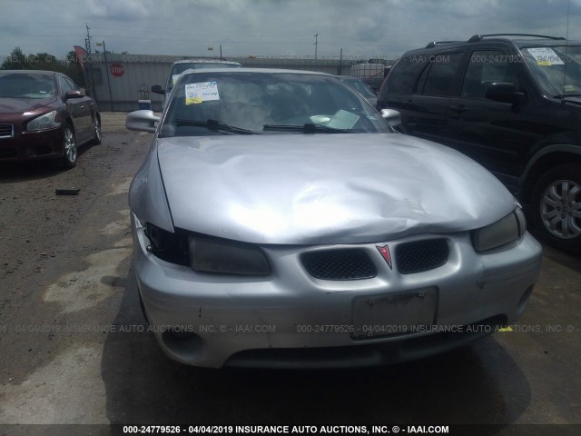 1G2WR52151F216691 - 2001 PONTIAC GRAND PRIX GTP SILVER photo 6