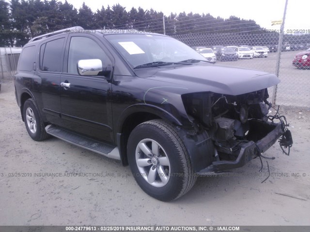 5N1BA0ND9CN601072 - 2012 NISSAN ARMADA SV/SL/PLATINUM BLACK photo 1