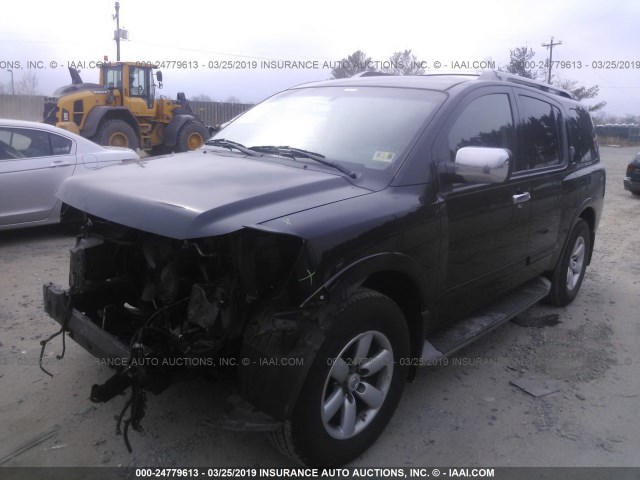 5N1BA0ND9CN601072 - 2012 NISSAN ARMADA SV/SL/PLATINUM BLACK photo 2