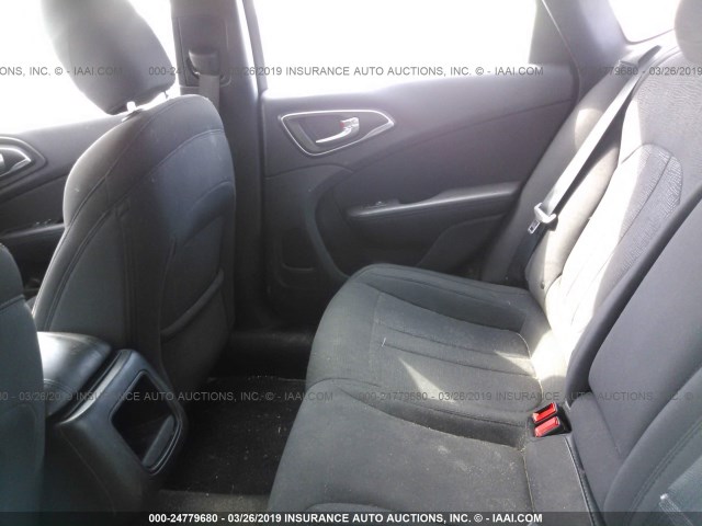 1C3CCCFB0GN186011 - 2016 CHRYSLER 200 LX GRAY photo 8