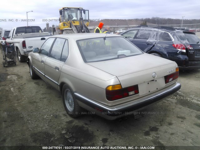 WBAGB431XMDB67470 - 1991 BMW 735 I AUTOMATIC GOLD photo 3