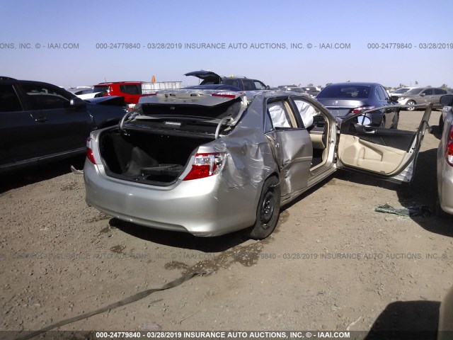 4T4BF1FK3ER384315 - 2014 TOYOTA CAMRY L/SE/LE/XLE 棕色 照片 4