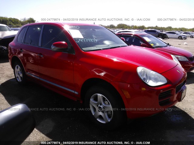 WP1AB29P96LA69446 - 2006 PORSCHE CAYENNE S RED photo 1