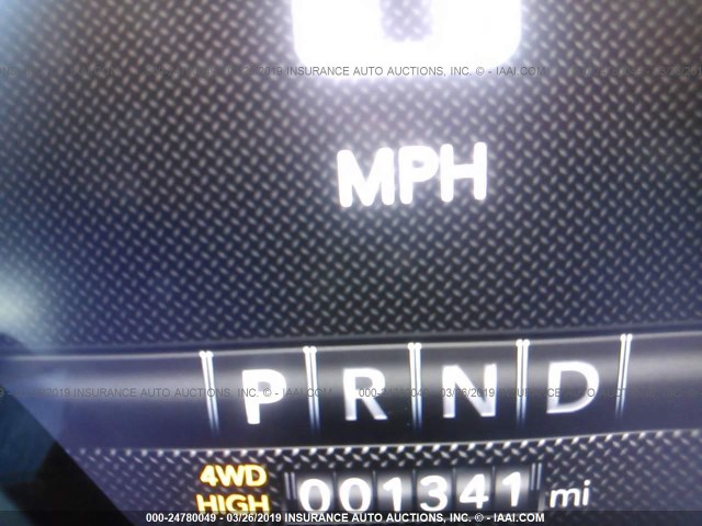 1C6SRFET6KN746888 - 2019 RAM 1500 REBEL შავი ფოტო 7