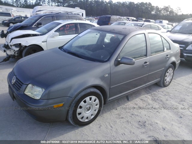 3VWRK69M23M146375 - 2003 VOLKSWAGEN JETTA GL GRAY photo 2