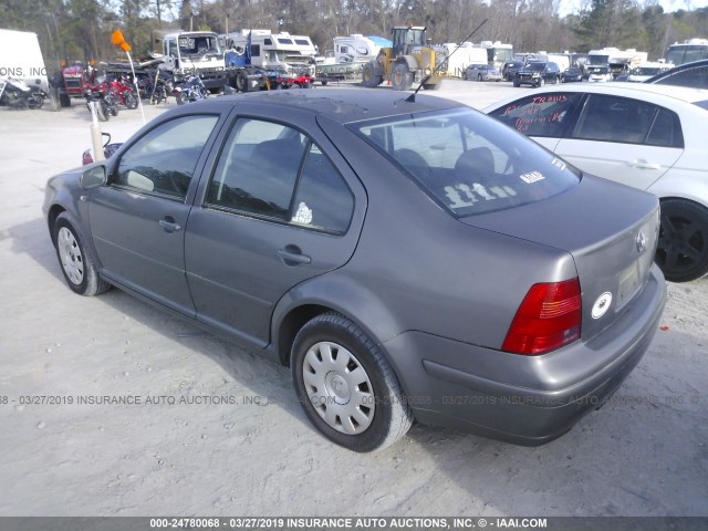 3VWRK69M23M146375 - 2003 VOLKSWAGEN JETTA GL GRAY photo 3