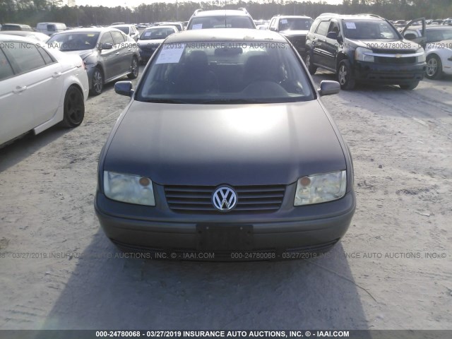 3VWRK69M23M146375 - 2003 VOLKSWAGEN JETTA GL GRAY photo 6