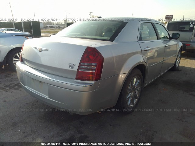 2C3KA63H17H880405 - 2007 CHRYSLER 300C SILVER photo 4