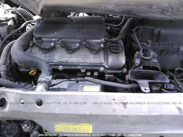 4T1BF32K92U511091 - 2002 TOYOTA CAMRY LE/XLE/SE GRAY photo 10