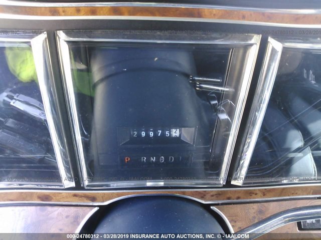 1LNBP96F8GY628920 - 1986 LINCOLN TOWN CAR BLUE photo 7