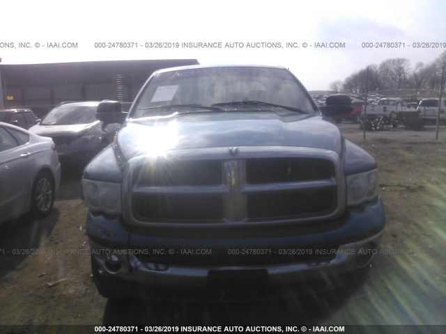 3D7KU28C24G234932 - 2004 DODGE RAM 2500 ST/SLT BLUE photo 6