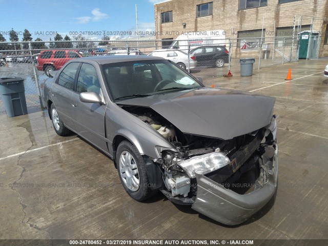 4T1BG22K91U078149 - 2001 TOYOTA CAMRY CE/LE/XLE BEIGE photo 1