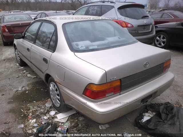 1NXAE09B4RZ185214 - 1994 TOYOTA COROLLA LE/DX BEIGE photo 3