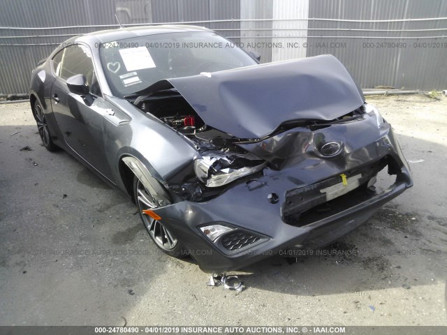 JF1ZNAA1XE8705845 - 2014 TOYOTA SCION FR-S GRAY photo 1