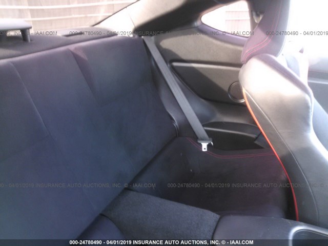 JF1ZNAA1XE8705845 - 2014 TOYOTA SCION FR-S GRAY photo 8