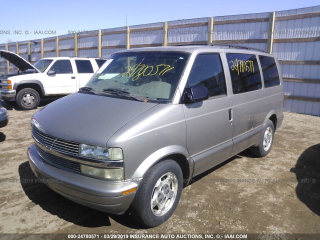 1GNEL19X14B126064 - 2004 CHEVROLET ASTRO GOLD photo 2