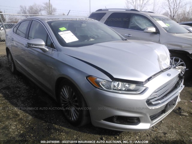 3FA6P0D9XGR351979 - 2016 FORD FUSION TITANIUM SILVER photo 1