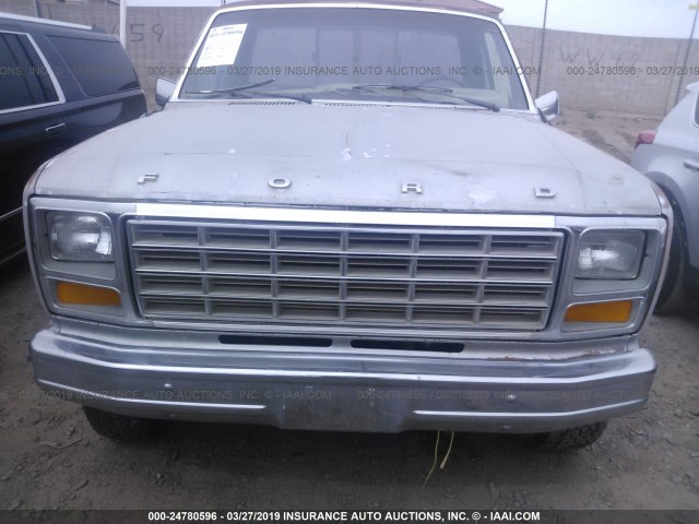 1FTCF10E4BPA28665 - 1981 FORD F100 GRAY photo 6