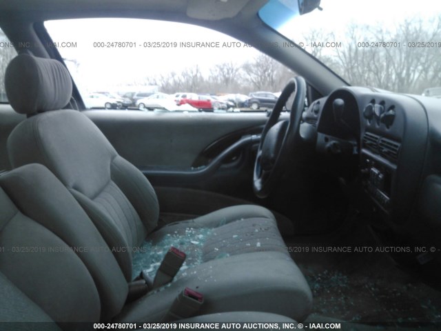 2G1WW12M8X9204682 - 1999 CHEVROLET MONTE CARLO LS ბურგუნდია ფოტო 5