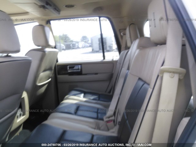 5LMFU27568LJ01235 - 2008 LINCOLN NAVIGATOR Blanc photo 8