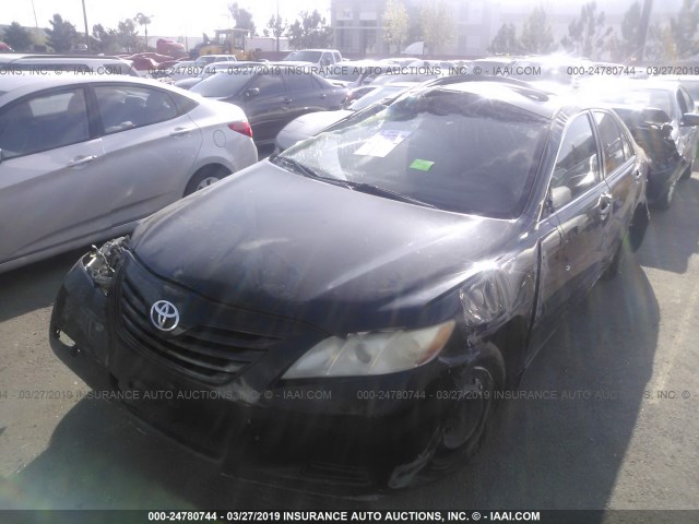 JTNBE46K973014705 - 2007 TOYOTA CAMRY NEW GENERAT CE/LE/XLE/SE BLACK photo 2