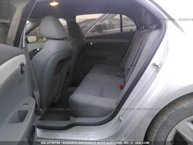 1G1ZA5E05AF254157 - 2010 CHEVROLET MALIBU LS SILVER photo 8