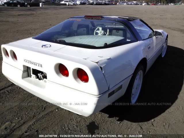 1G1YY2182J5111982 - 1988 CHEVROLET CORVETTE WHITE photo 6