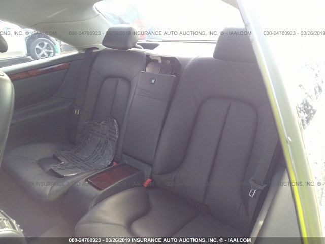 WDBPJ75J12A030206 - 2002 MERCEDES-BENZ CL 500 BLACK photo 8