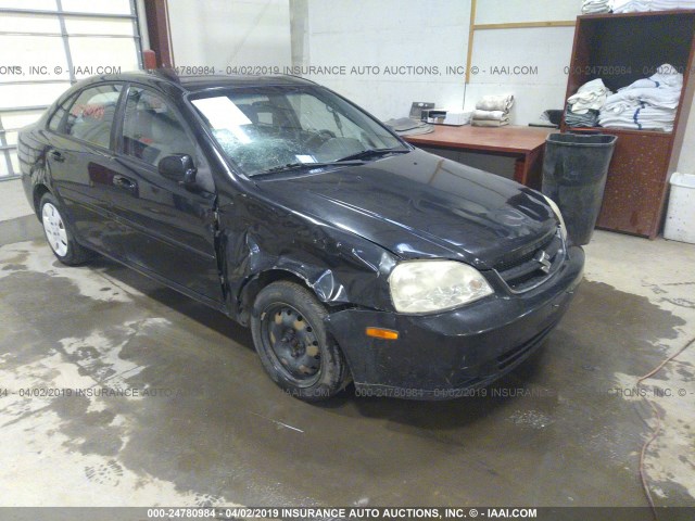 KL5JD56Z86K361927 - 2006 SUZUKI FORENZA BLACK photo 1