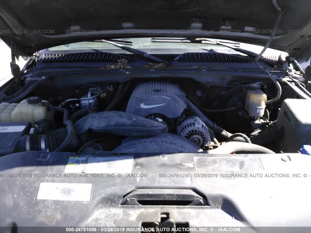 2GCEC19V321254164 - 2002 CHEVROLET SILVERADO C1500 GRAY photo 10