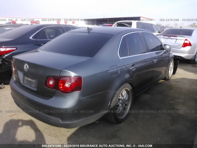 3VWRZ71K89M148295 - 2009 VOLKSWAGEN JETTA SE/SEL GRAY photo 4