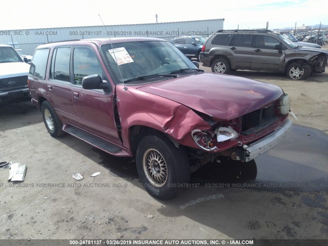 1FMDU34X2SZB02280 - 1995 FORD EXPLORER RED photo 1