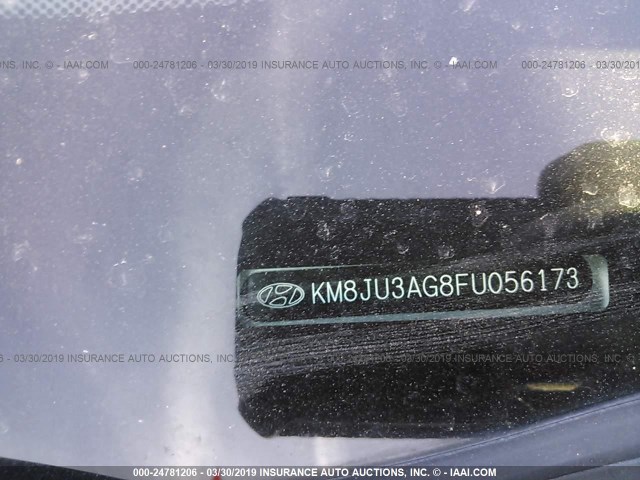 KM8JU3AG8FU056173 - 2015 HYUNDAI TUCSON LIMITED/SE SILVER photo 9