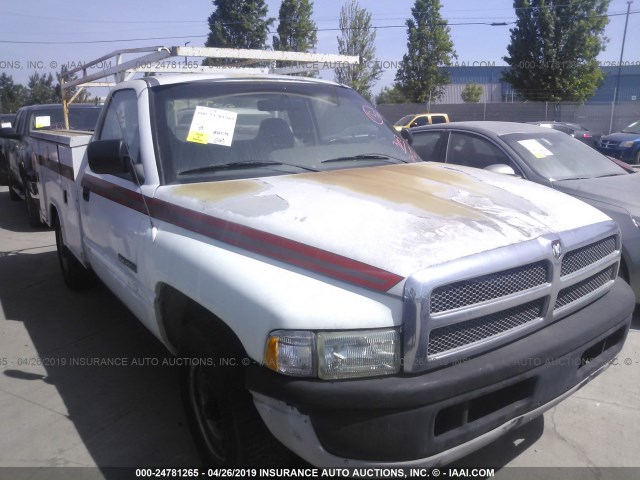 1B6KC26Z8SS309308 - 1995 DODGE RAM 2500 WHITE photo 1