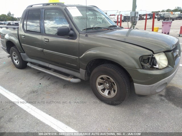 1FMZU67E91UB44670 - 2001 FORD EXPLORER SPORT TR  GREEN photo 6