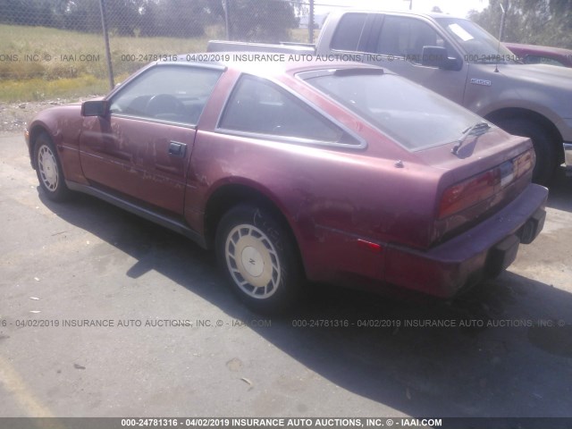 JN1HZ16S4HX128576 - 1987 NISSAN 300ZX 2+2 RED photo 3