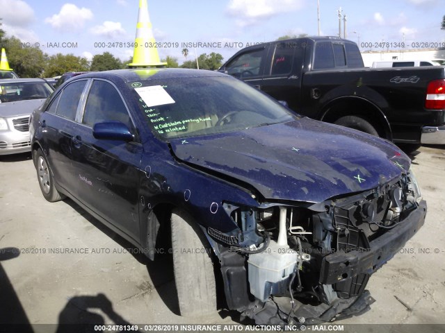 4T1BE46K67U091140 - 2007 TOYOTA CAMRY NEW GENERAT CE/LE/XLE/SE BLUE photo 1
